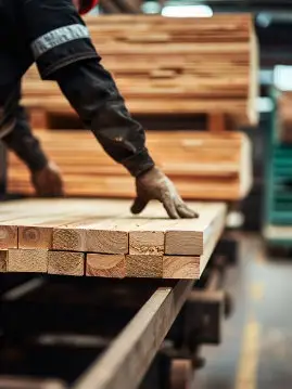 Scierie débit de bois sur liste