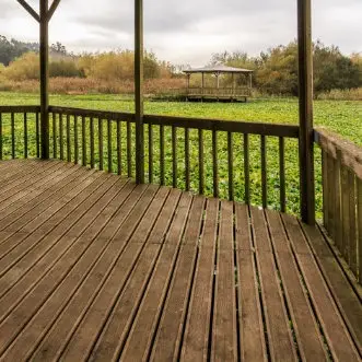 Bois d'aménagement extérieur direct scierie
